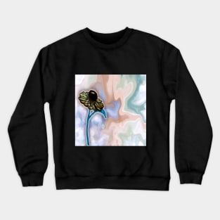 Black Daisy Crewneck Sweatshirt